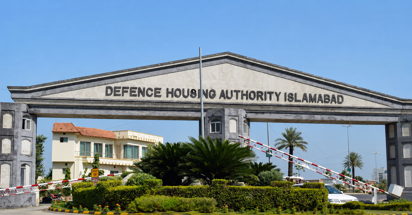 DHA 1 Islamabad main gate