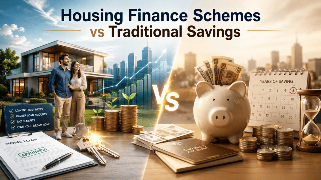 Housing Finance Schemes vs Traditional Savings - Best Investment Guide 2026