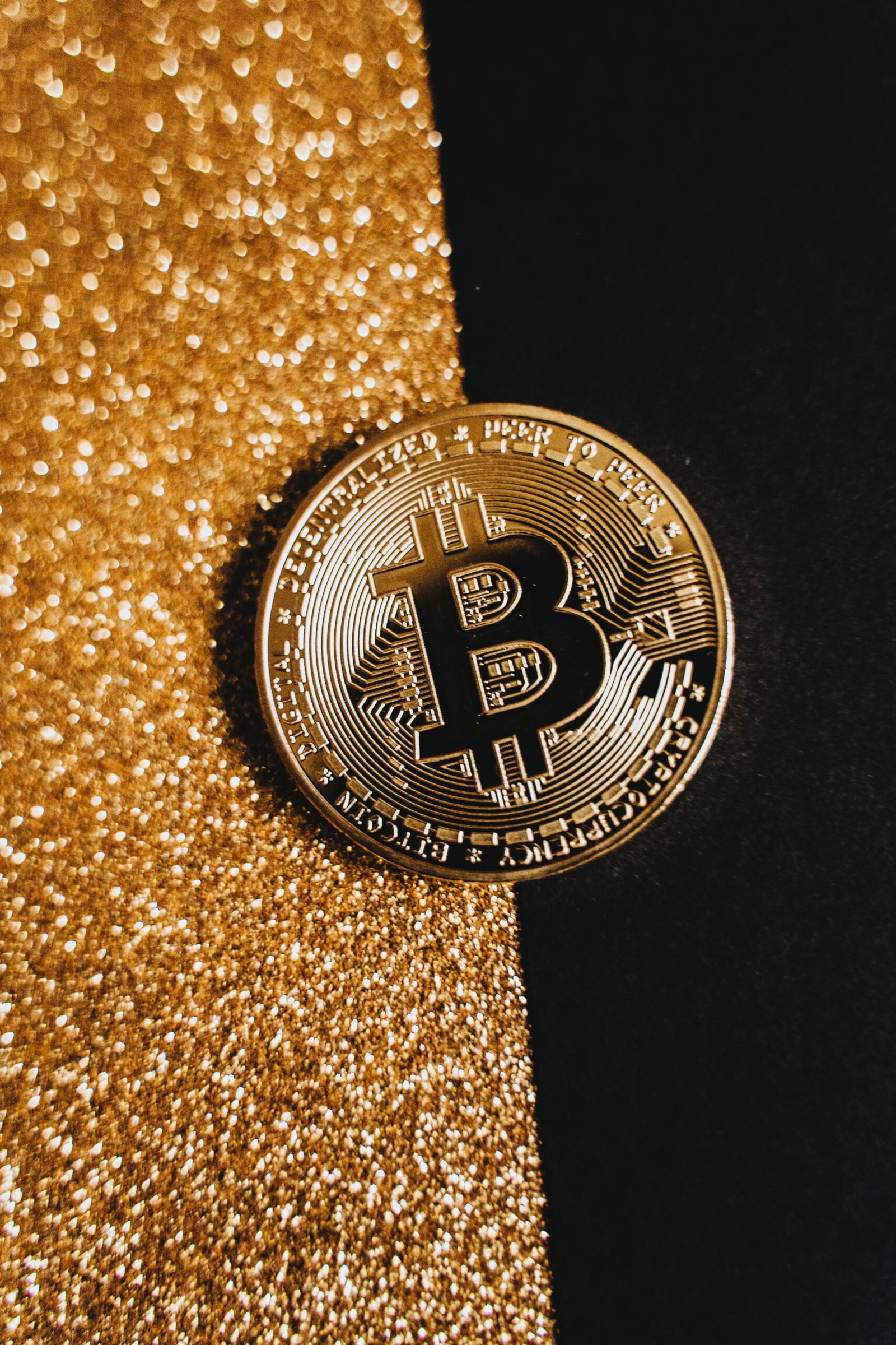 Close-up of a Bitcoin coin representing the Bitcoin Clarity Act price rally in August 2026