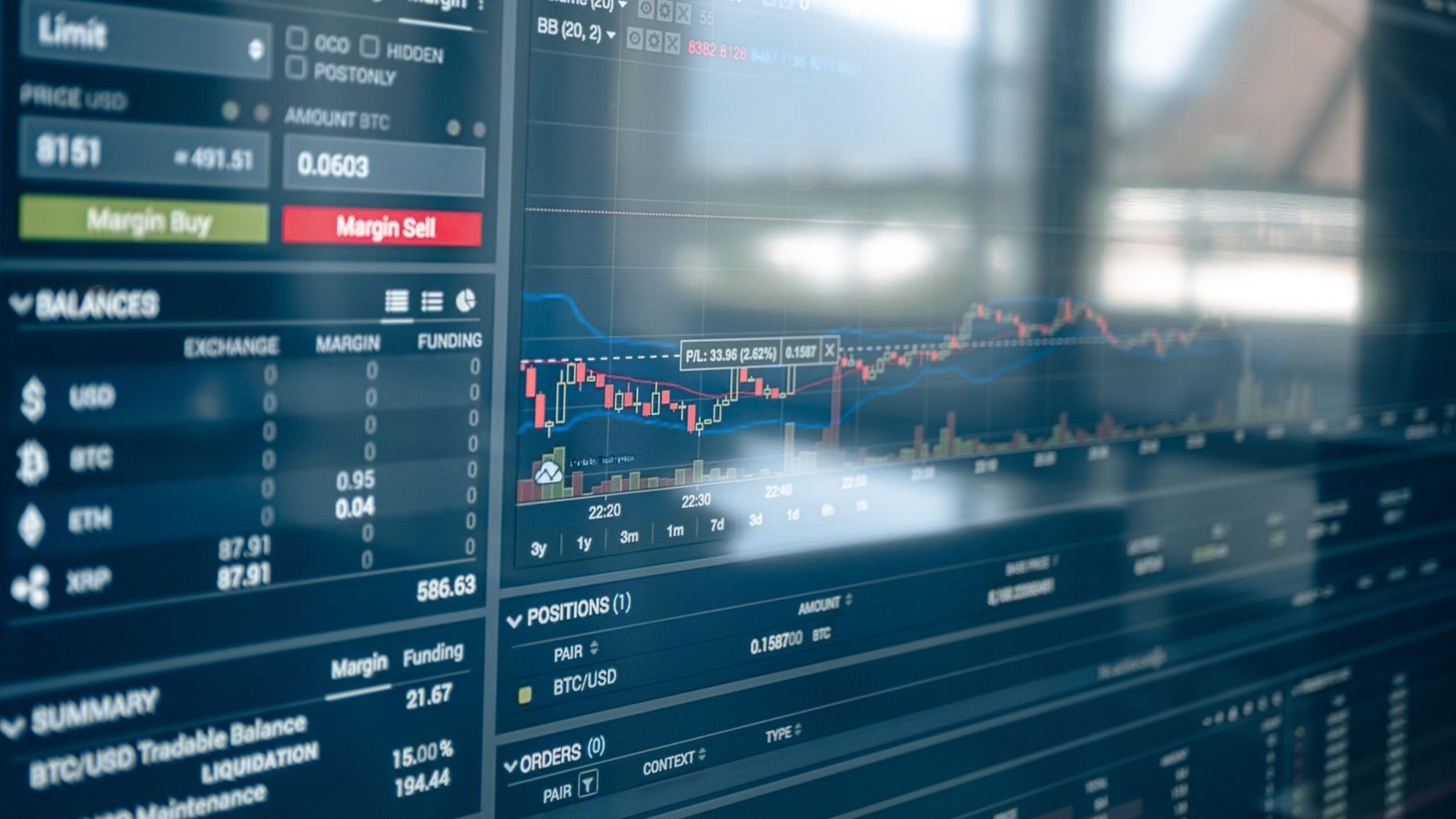 SECP digital investor onboarding Pakistan illustrated by a live stock trading chart screen