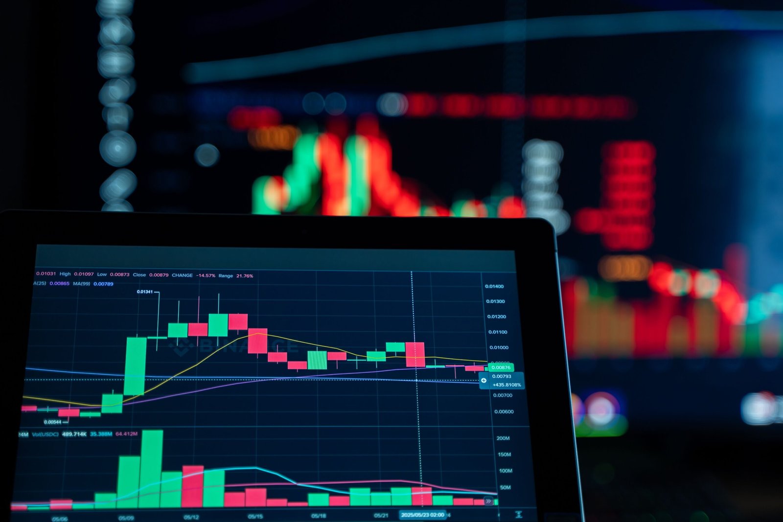 Bitcoin ETF inflow rally 2026 shown on a live cryptocurrency trading screen with price charts