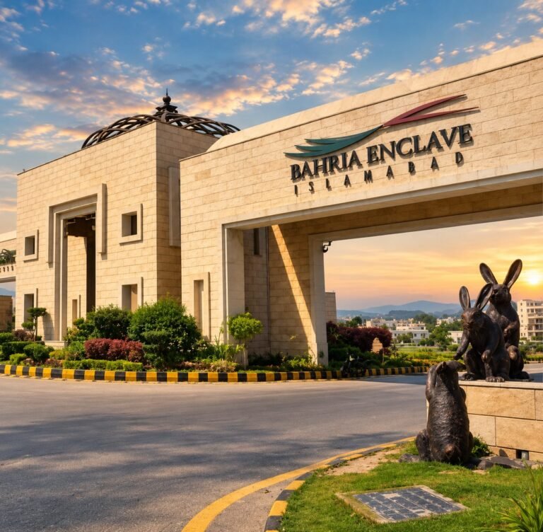 Bahria Enclave Islamabad main gate